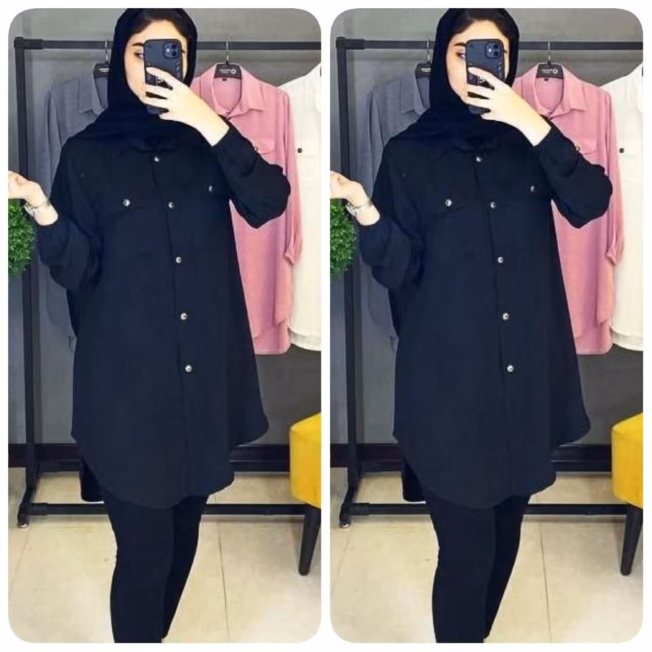 تونیک مانتویی محرم