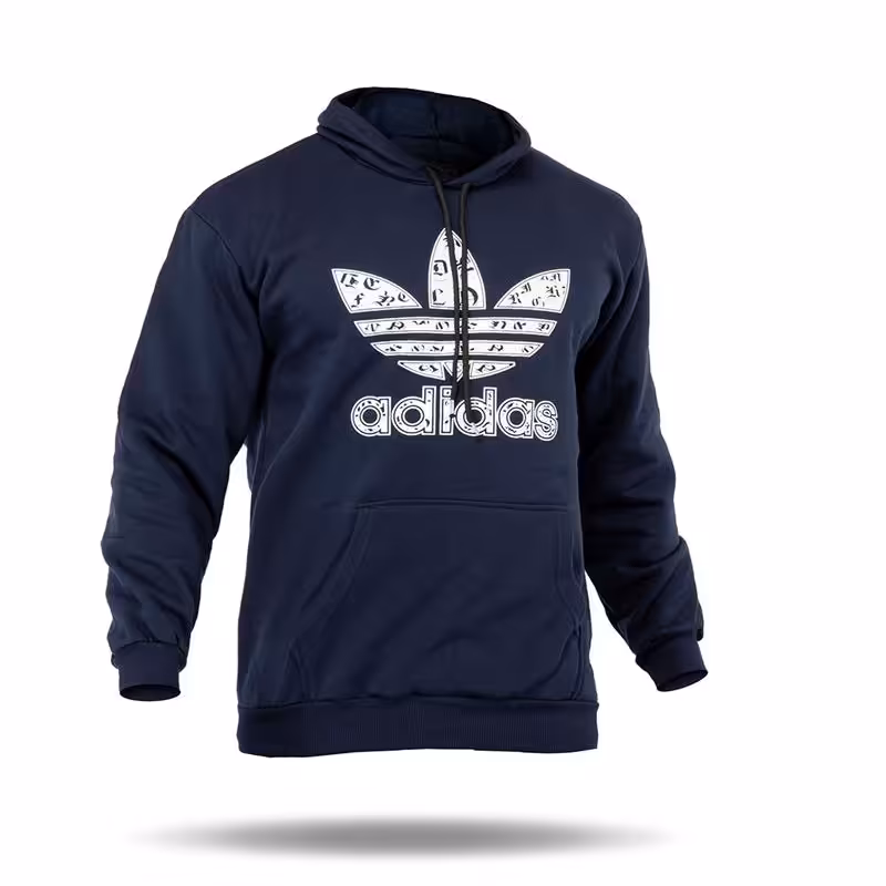 هودی کلاهدار مردانه آدیداس رنگ سورمه ای