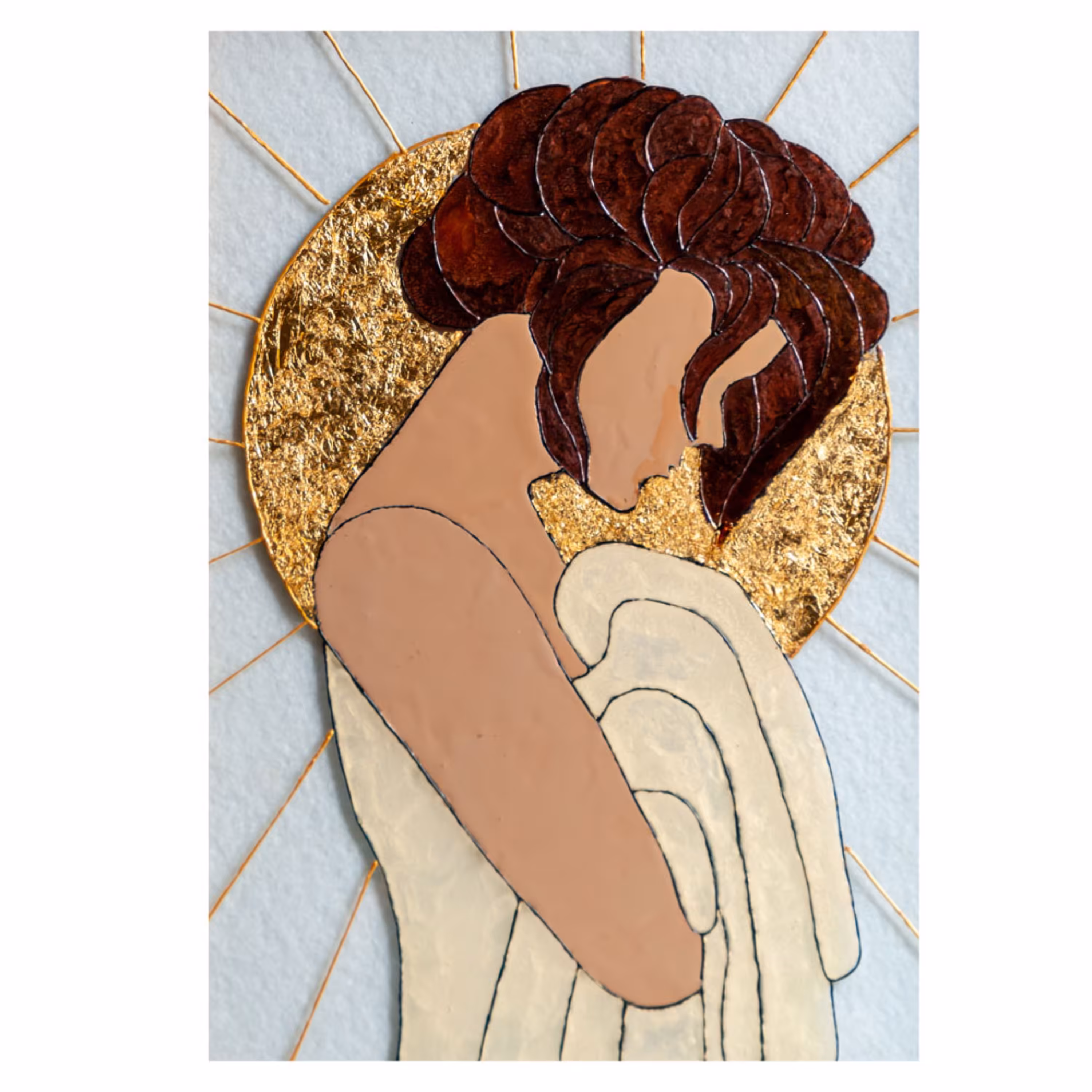 تابلو نقاشی ویترای فرشته