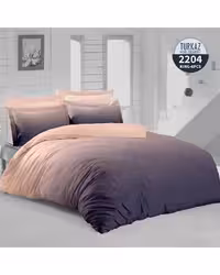 سرویس لحاف روتختی دو نفره 8 تکه میکرو تنسل گیاهی TURKAZ مدل 2204