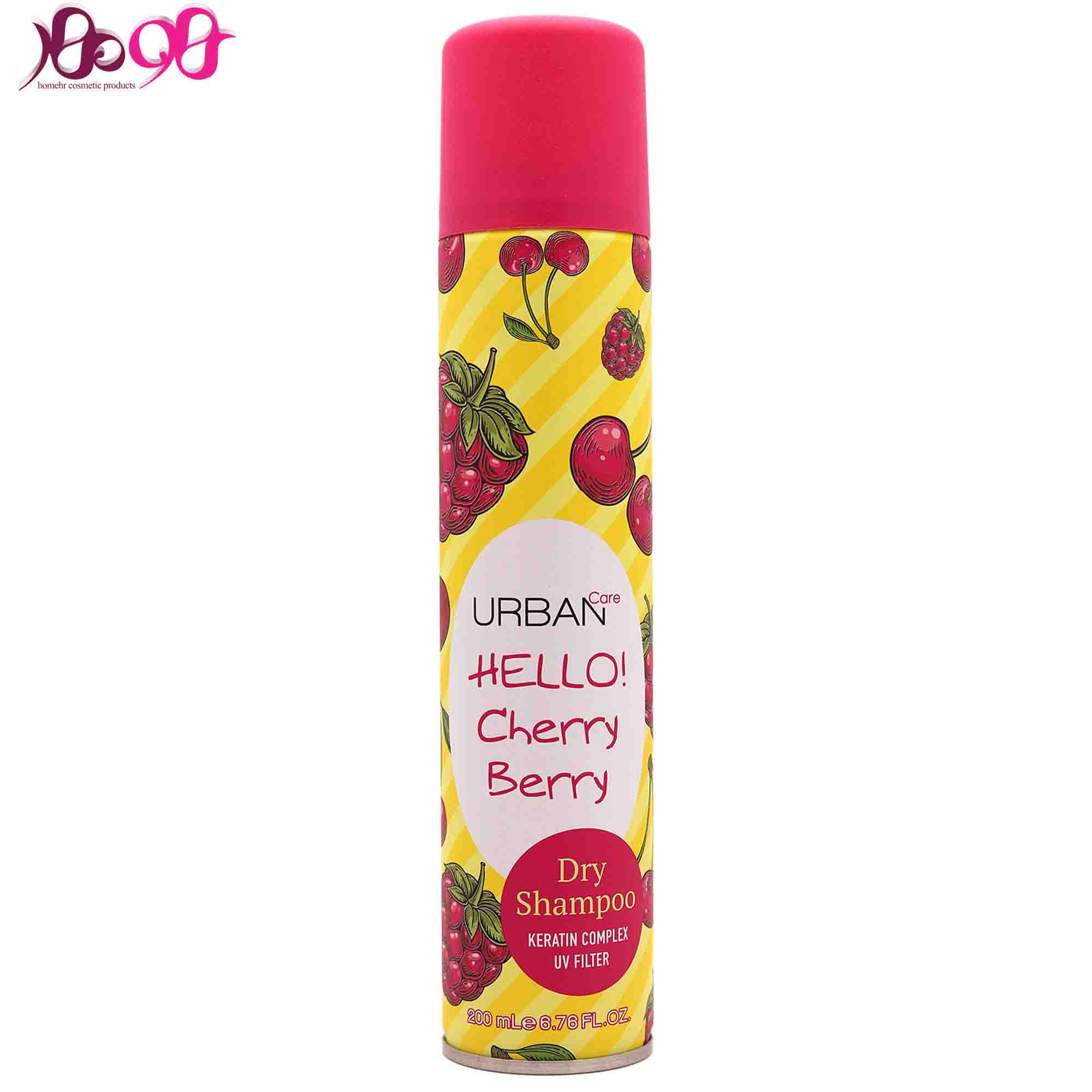 شامپو خشک گيلاس و توت وحشی اربن کر urban care - 200ML