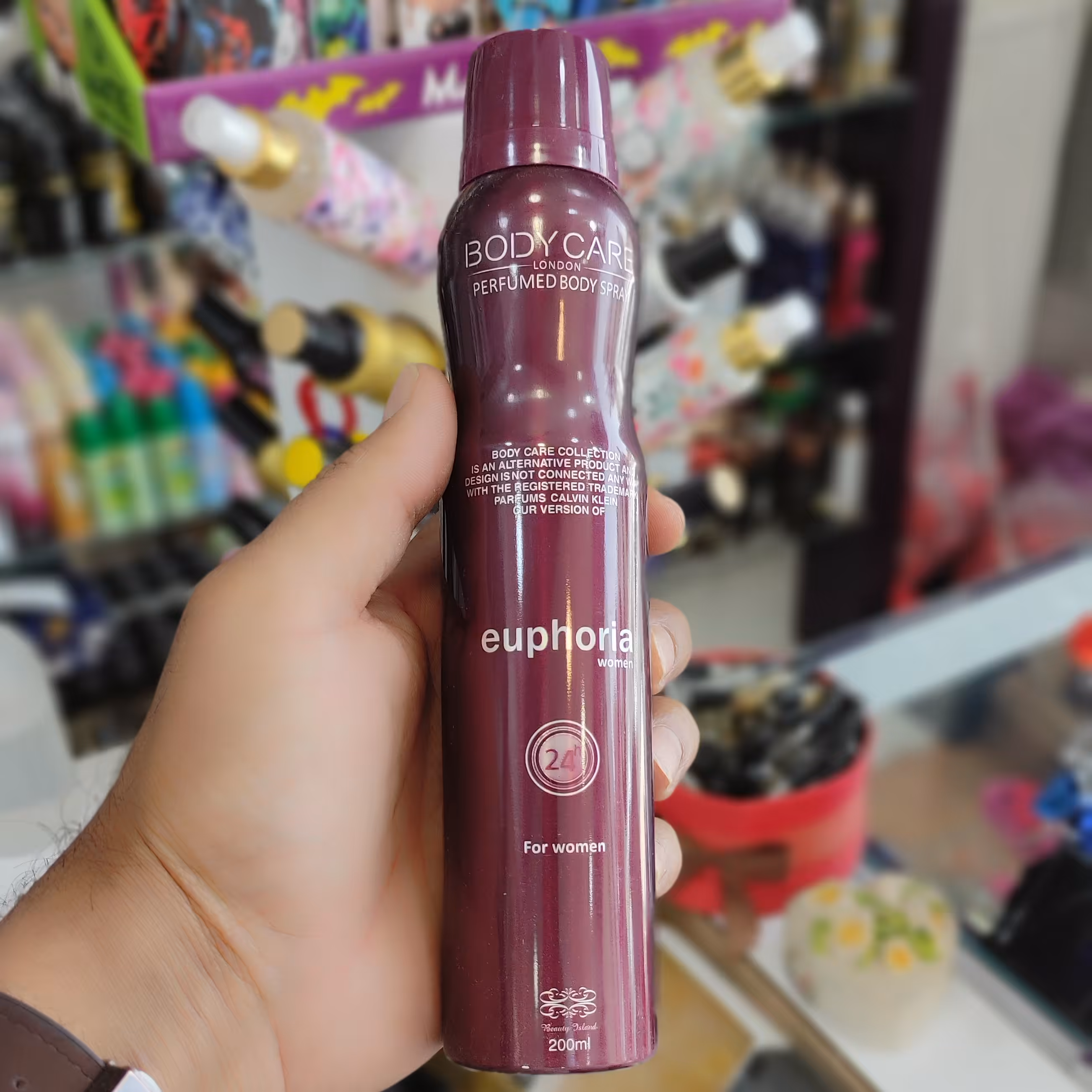 اسپری بدن بادی کر رایحه ایفوریا زنانه Body Care Euphoria Women