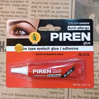 چسبمژه پیرن قرمز اصل آنتی آلرژی piren چسب کاشت مژه موقت Piren قرمز چسب مژه یک ماهه انواع چسب آمپل سانکو دان ردچری موجود