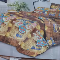 روتختی یک نفره 4تیکه سگ نگهبان طرح پرفروش ارسال رایگان 