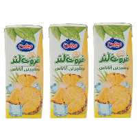 نوشیدنی آناناس میهن - 200 میلی لیتر بسته 3 عددی