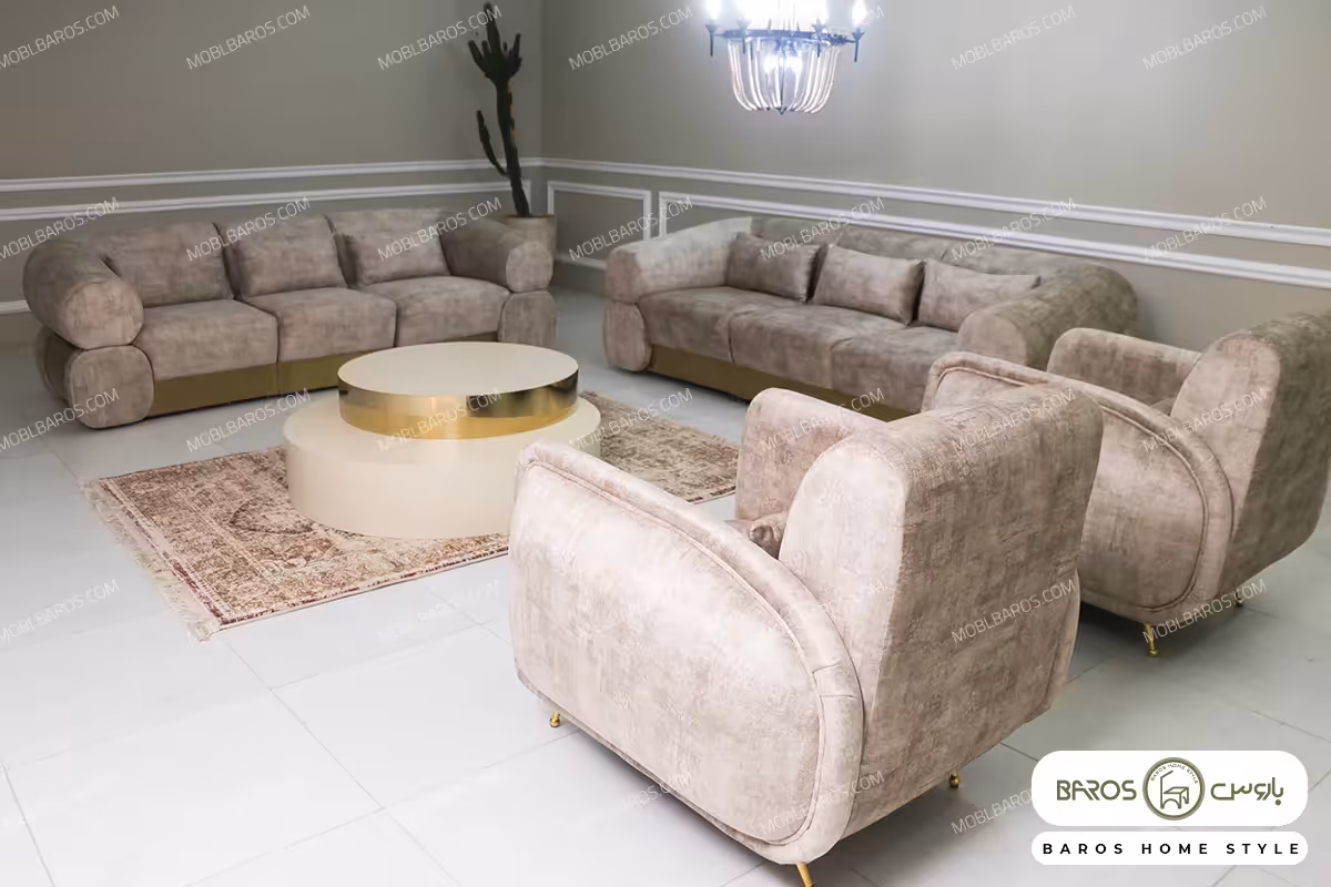 مبل راحتی ساده جدید باران