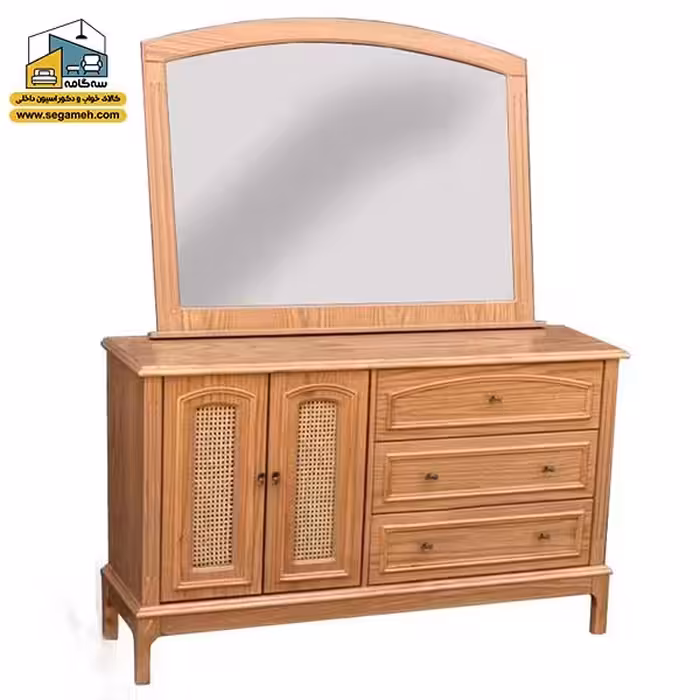 آینه کنسول حصیری ZP43