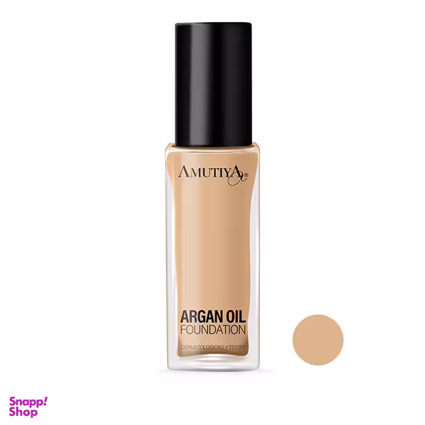 کرم پودر آموتیا مدل روغن آرگان شماره t40 حجم 30 میلی لیتر