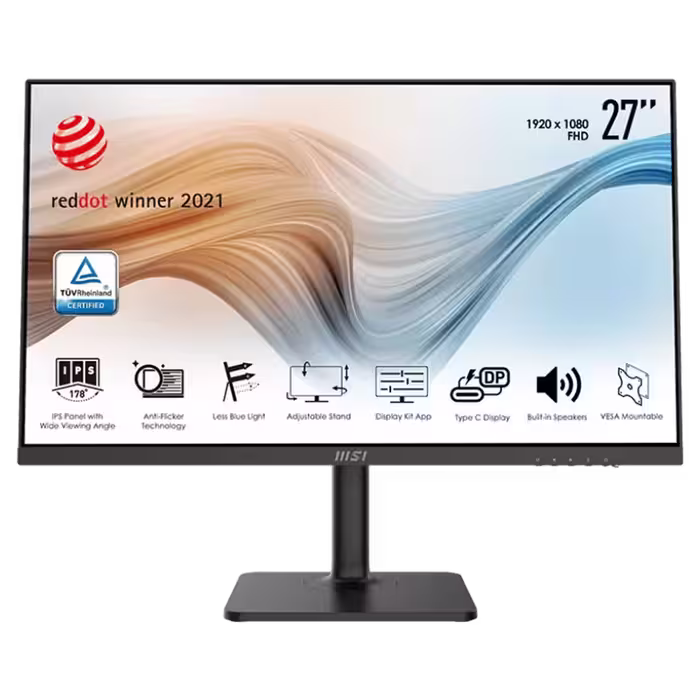 مانیتور ام اس آی 27 اینچ مدل MSI Modern MD271P | آی تی هوم