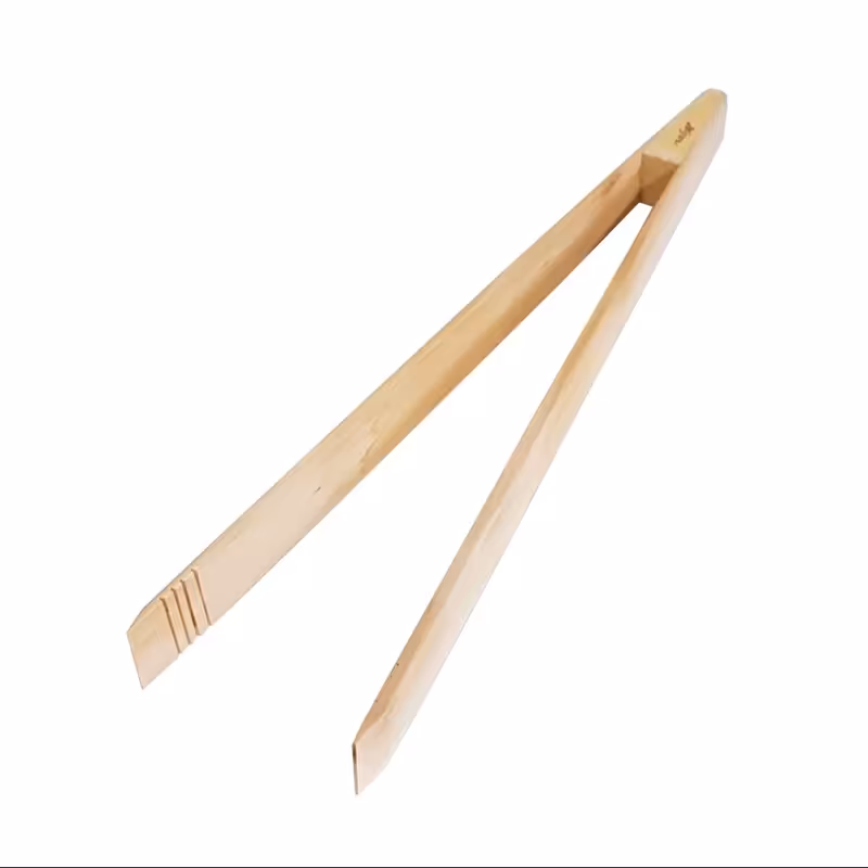 انبر چوبی طرح ایکیا سپیدار | amazonchi