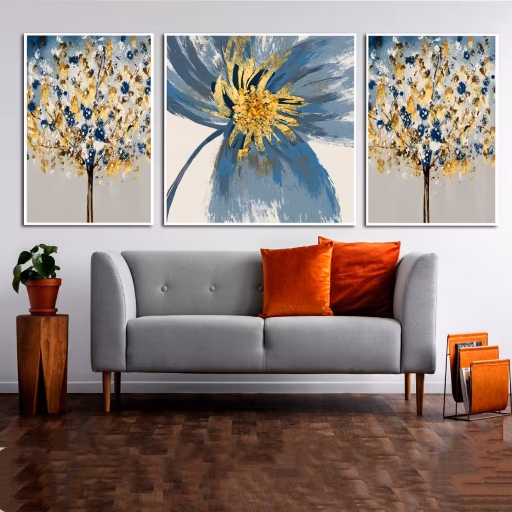 تابلو دکوراتیو 3تیکه کد 0307