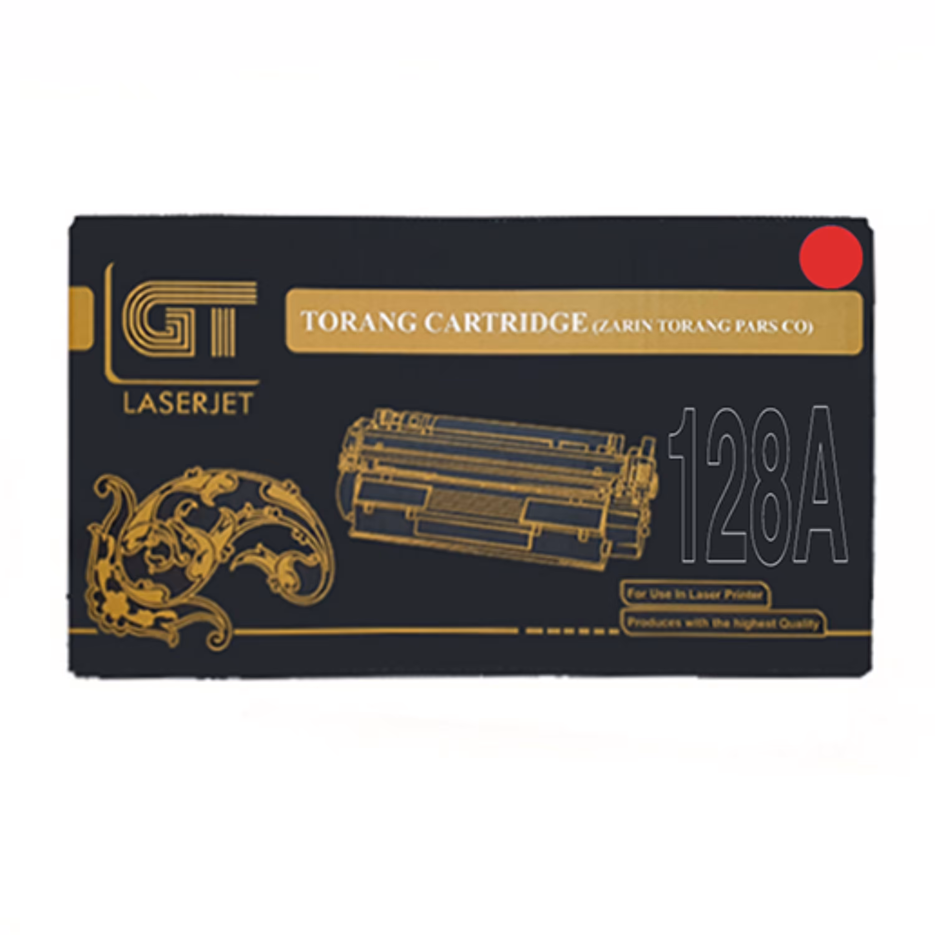 کارتریج تونر لیزری قرمز جی تی GT 128A(با ضمانت و گارانتی)