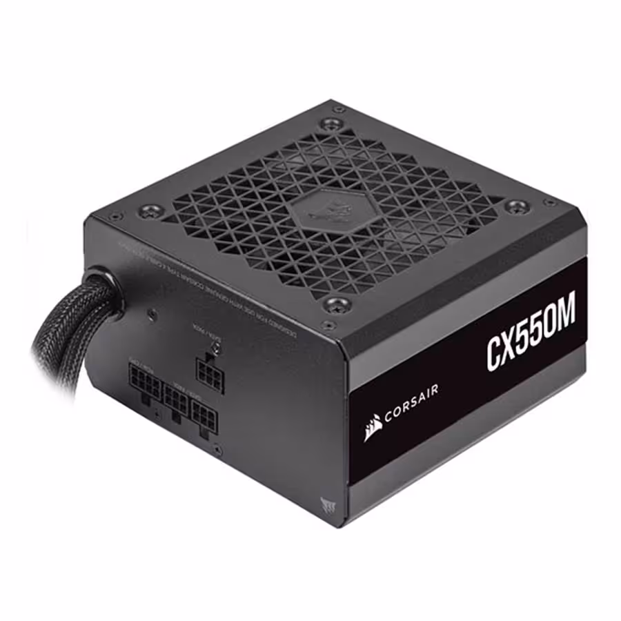 قیمت و خرید پاور کامپیوتر 550 وات نیمه ماژولار کورسیر مدل CX550M Bronze | یاس ارتباط