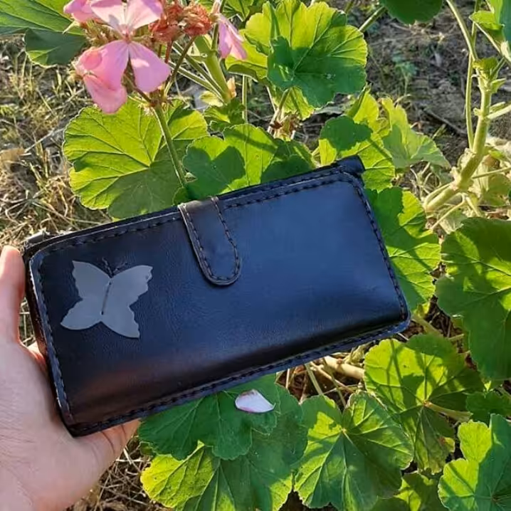 کیف پول جادار دستی و جای موبایل