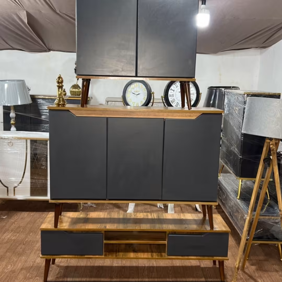 ست کامل کنسل اینه میز تلویزیون مدل کلاسیک 21 