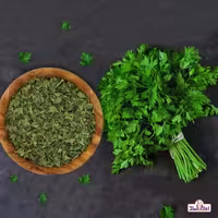 جعفری خشک اعلا 50 گرمی اعتماد امسالی و تازه(سبزی جعفری) | amazonchi