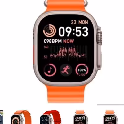 ساعت هوشمند ایرپاد دار همراه با5عدد بند ساعت زیبا