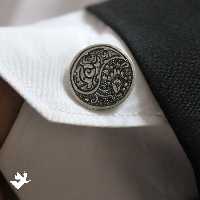 دکمه سر آستین نقره