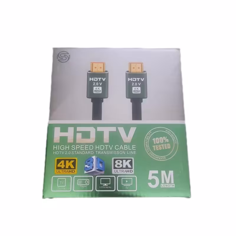 کابل HDMIمدل 4K-UHD طول 5 متر بسیار با کیفیت و مقاوم