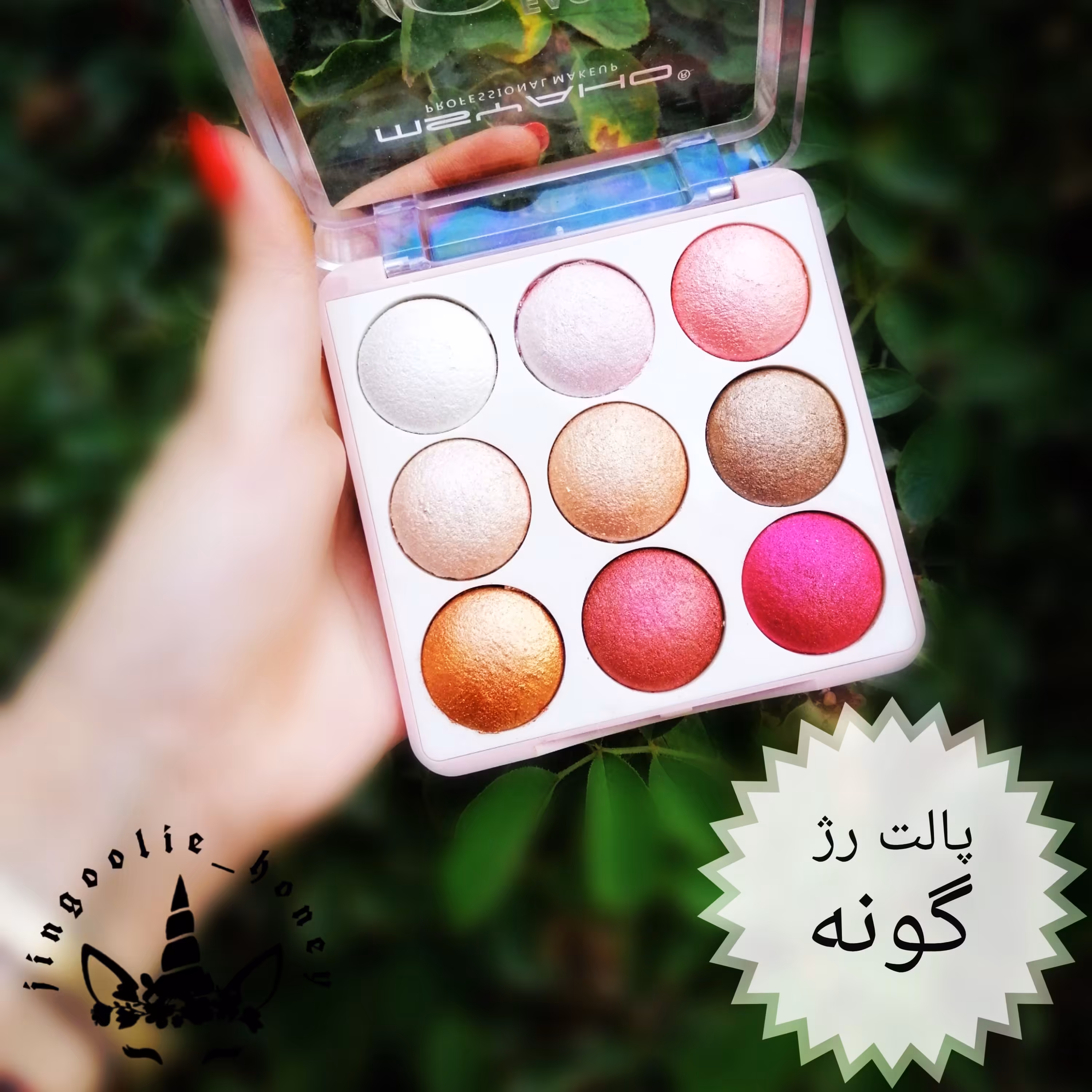 پالت رژگونه اورجینال 