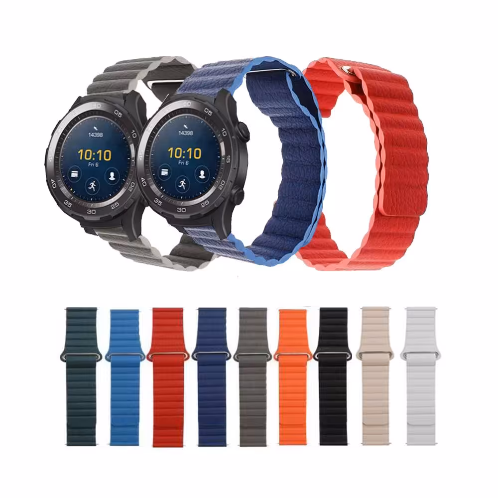 بند چرمی ساعت هواوی Huawei Watch 2 Sport مدل Leather Loop