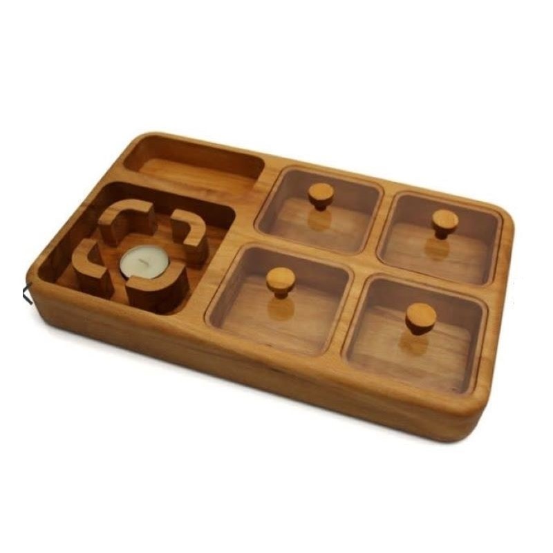 اردو خوری چوبی درب دار کد O19 راش