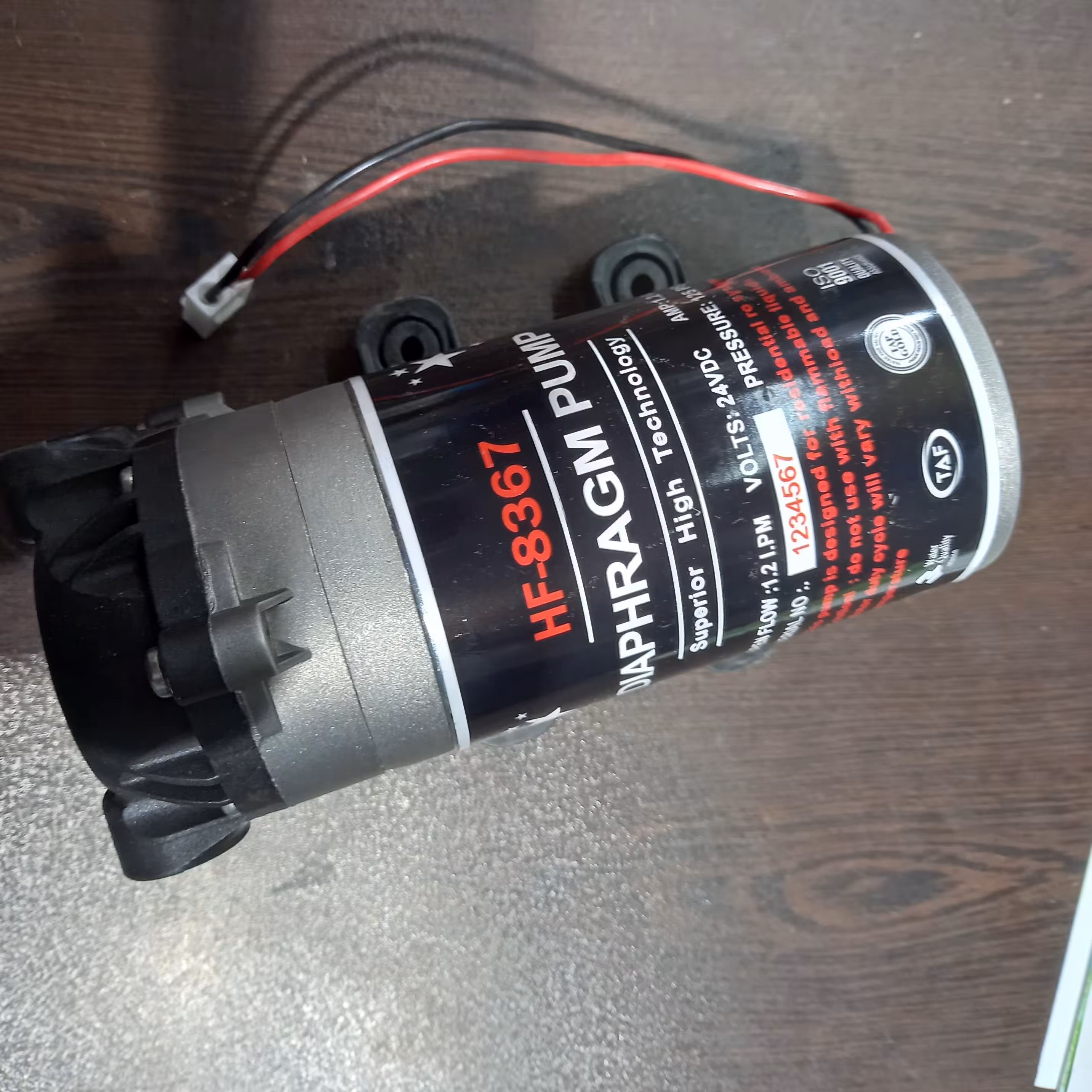 پمپ M25 تمام فلز  سنگین دستگاه تصفیه آب خانگی همراه با دو عدد زانو (ارسال رایگان)