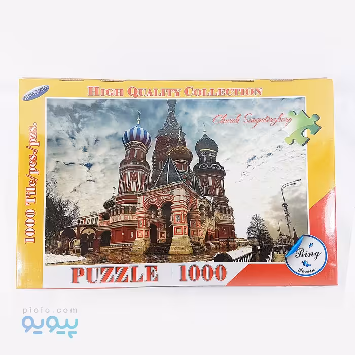 پازل 1000 تکه کلیسای سن پترزبورگ