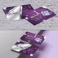 کارت ویزیت کیف و کفش زنانه | گرافیک با طعم تربچه