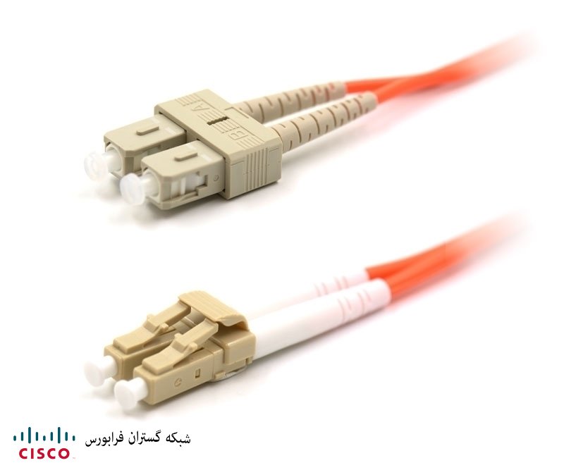 پچ کورد فیبر نوری SC-LC مالتی مود داپلکس