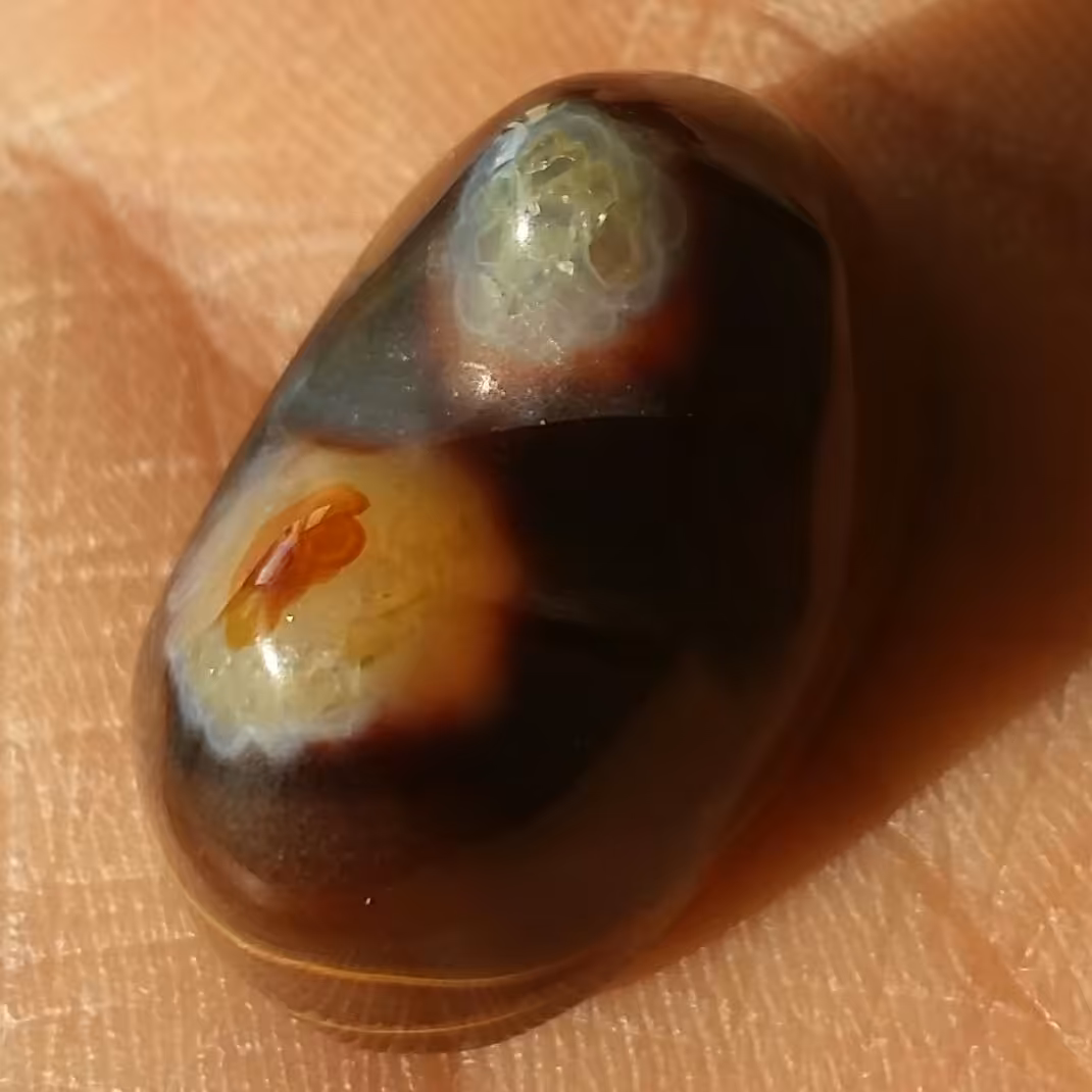 نگین عقیق دوکوهان منظم بی نظیر خاااااااص