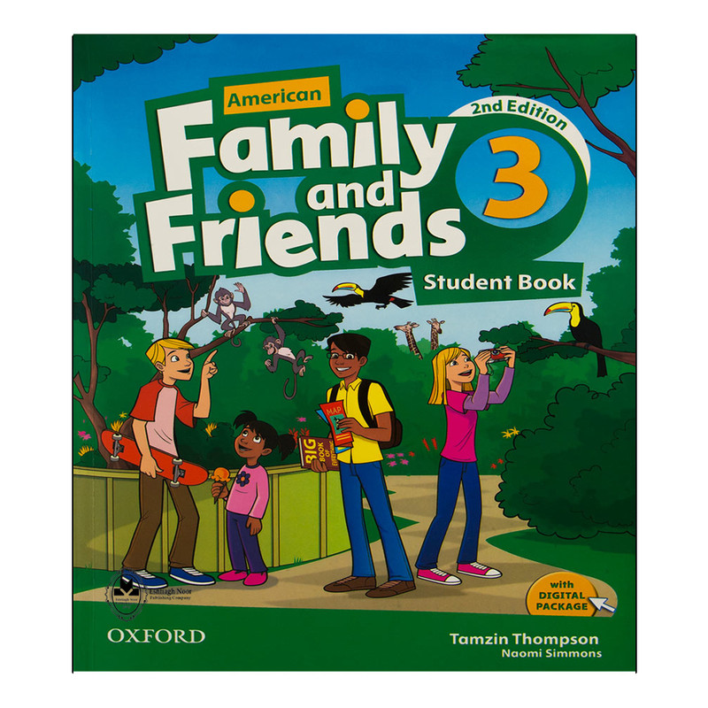 کتاب Family And Friends 3 Second Edition اثر Tamzin Thompson And Naomi Simmons انتشارات اشتیاق نور