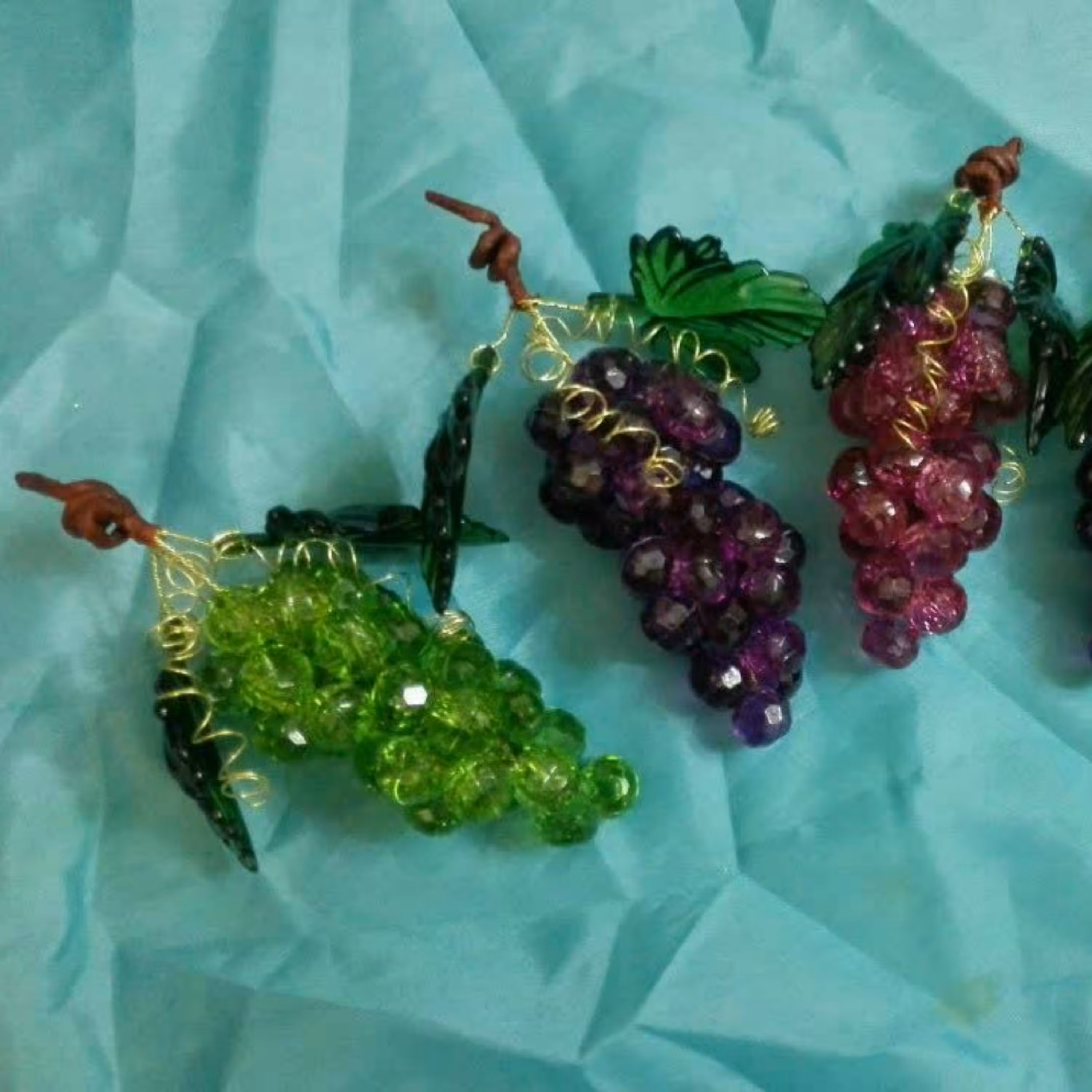 کریستال ومروارید بافی دست ساز