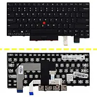 کیبرد لپ تاپ لنوو ThinkPad T470-T480 مشکی-با موس و فریم