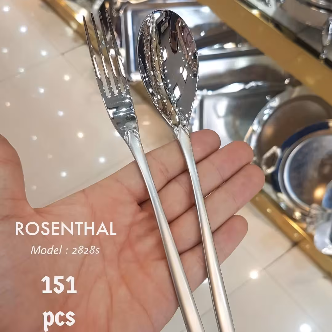 سرویس قاشق و چنگال رزنتال 2828سی نفره
