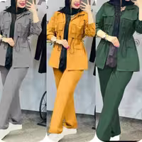 ست مانتو شلوار سوگند 