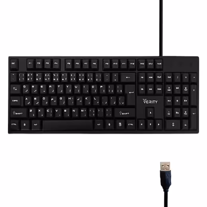 کیبورد سیم دار وریتی مدل V-KB6122