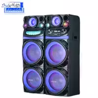 آيوا اسپيکر رقص نوردار دو تکه حرفه اي مدل AW-X2100DSP- PRO