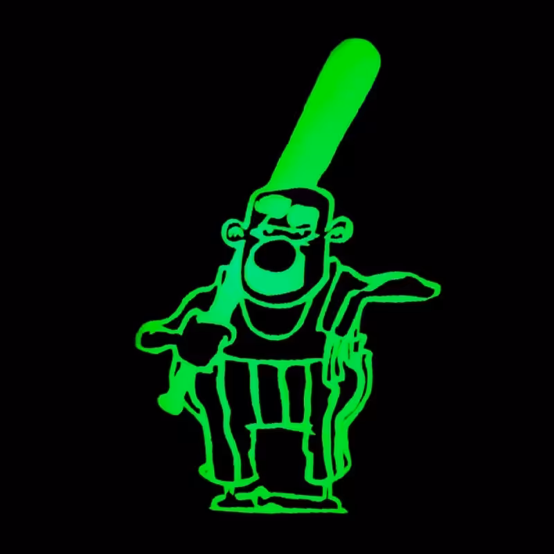 استیکر کلید و پریز  مدل شبنما طرح پدر عصبانی