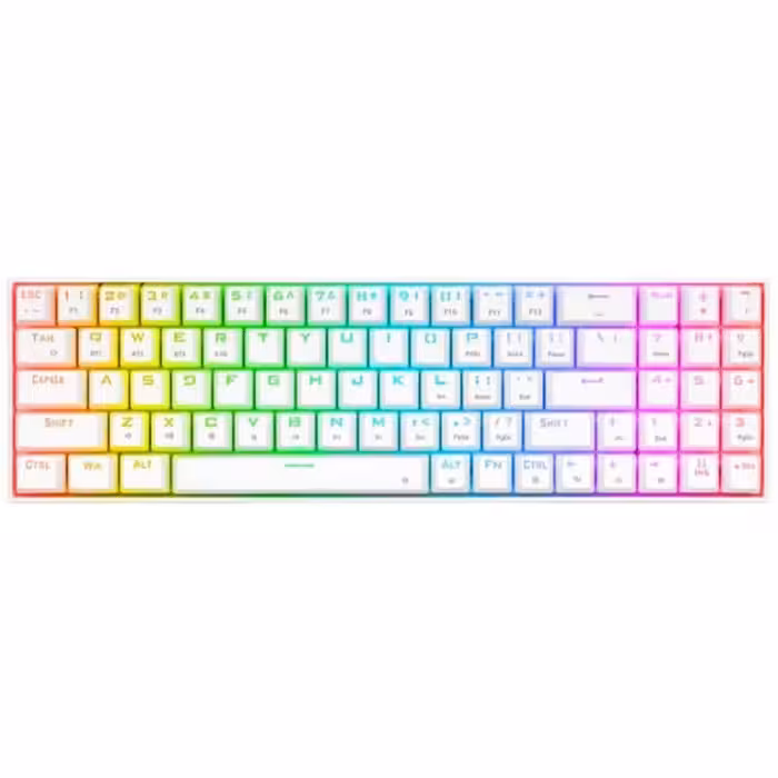 خرید کیبورد گیمینگ ردراگون Keyboard Redragon Zed Pro K627P White با بهترین قیمت
