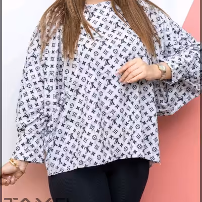 شومیز ترلان سایز بزرگ 31564