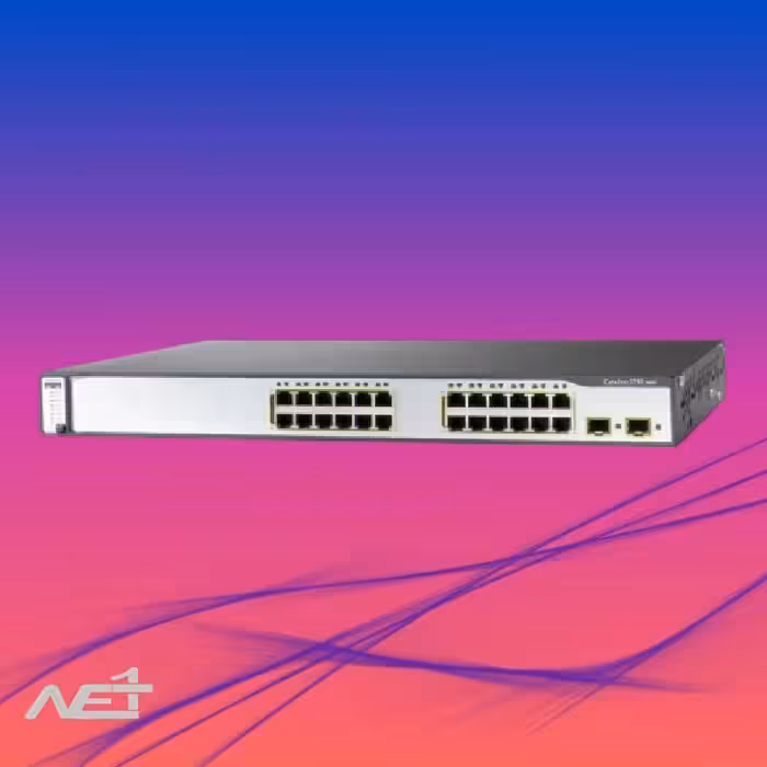 سوئیچ سیسکو  Ws_c3750_24ps_s پورت