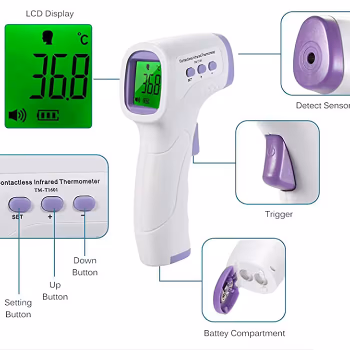 تب سنج لیزری اگورا مدل ad801