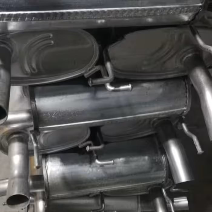 گلویی اگزوز  تویوتا لندکروز قدیم 