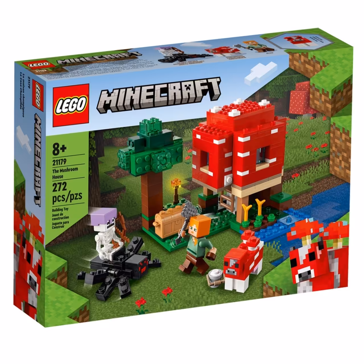 لگو مدل Minecraft The Mushroom House کد 21179