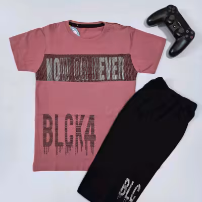 ست تیشرت و شلوارک پسرانه