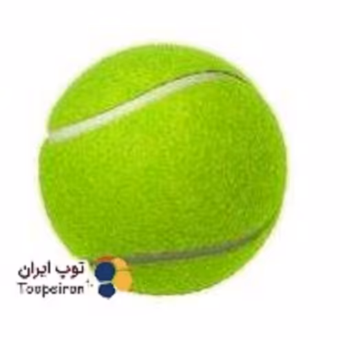 توپ تنیس  1 عددی کیفیت بالا رویه نرم رنگ سبز