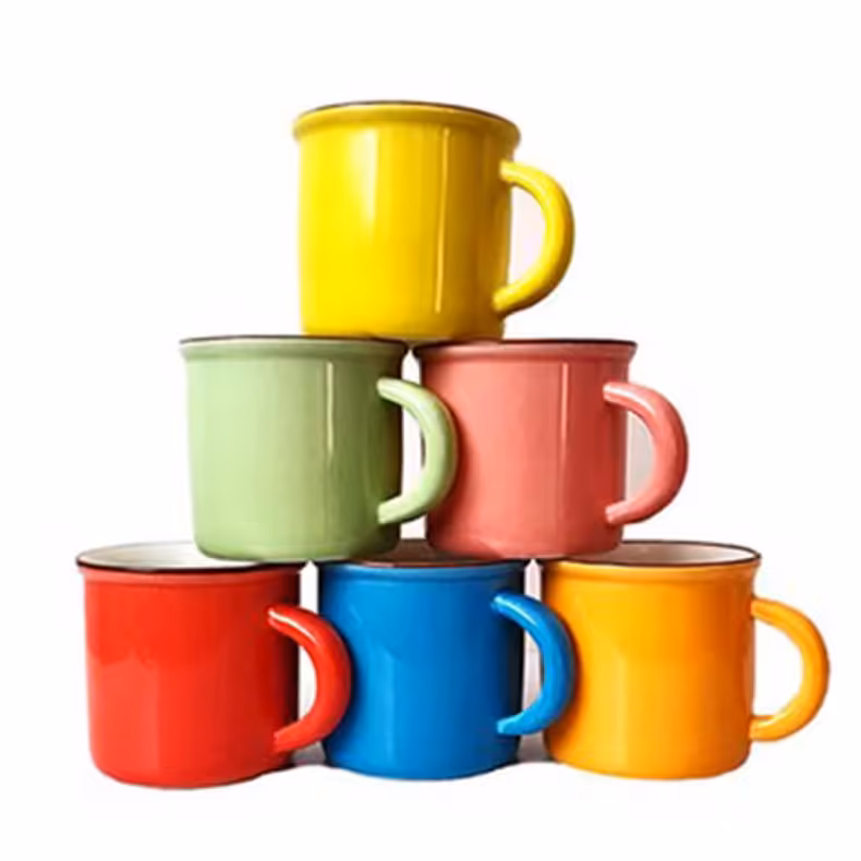 شات قهوه خوری رنگی 