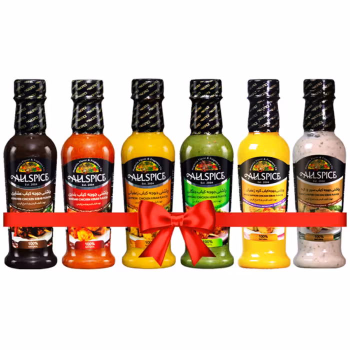 چاشنی جوجه کباب آلس پایس 250 گرمی مجموعه 6 عددی