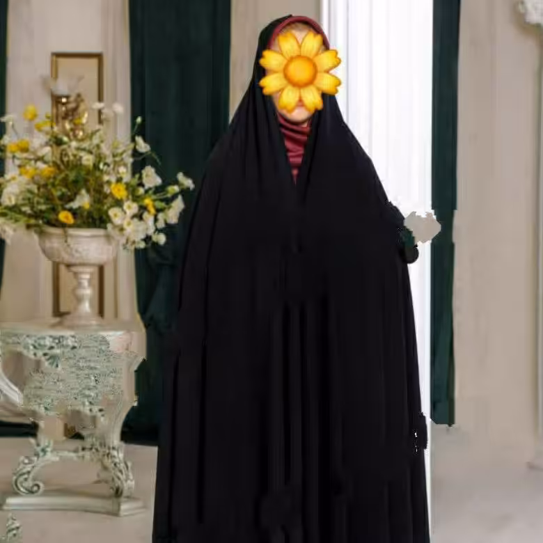 پارچه.چادری مشکی عرض زیاد   3متری مخصوص چادر دخترانه